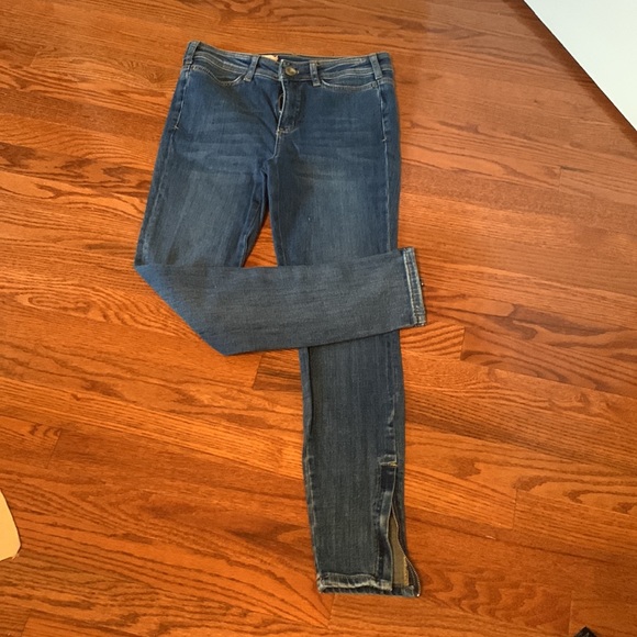 Pilcro and  the Letterpress Anthro Skinny Jeans 27 - Picture 4 of 6